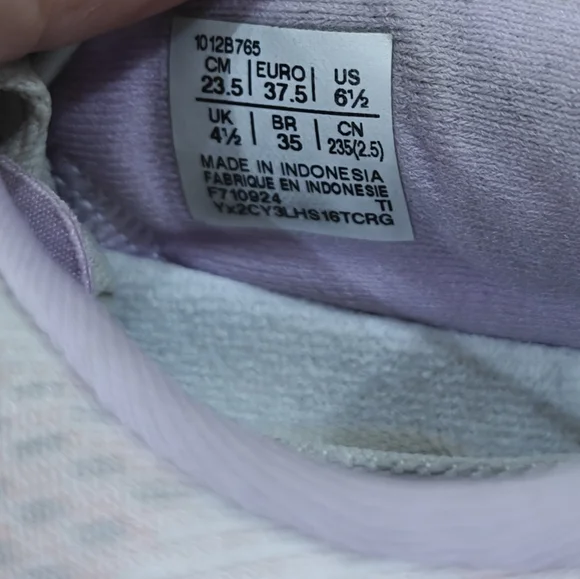 Asics Women Novablast 5 Pink Size 6.5 - Picture 6 of 6